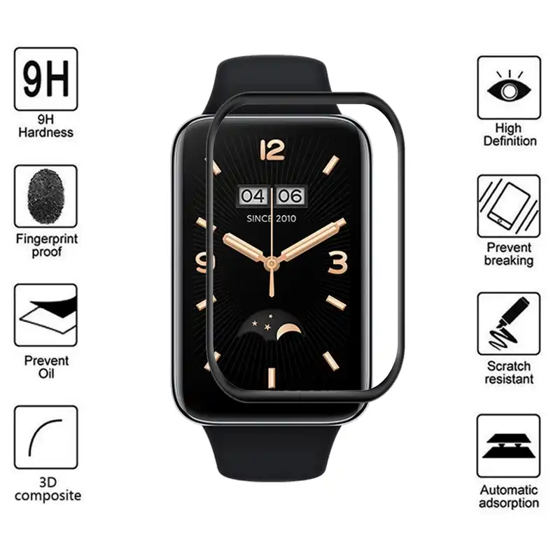 محافظ صفحه نمایش گودزیلا مدل G-PMMA مناسب برای مچ بند هوشمند شیائومی Mi Band 7 Pro بسته 2 عددی