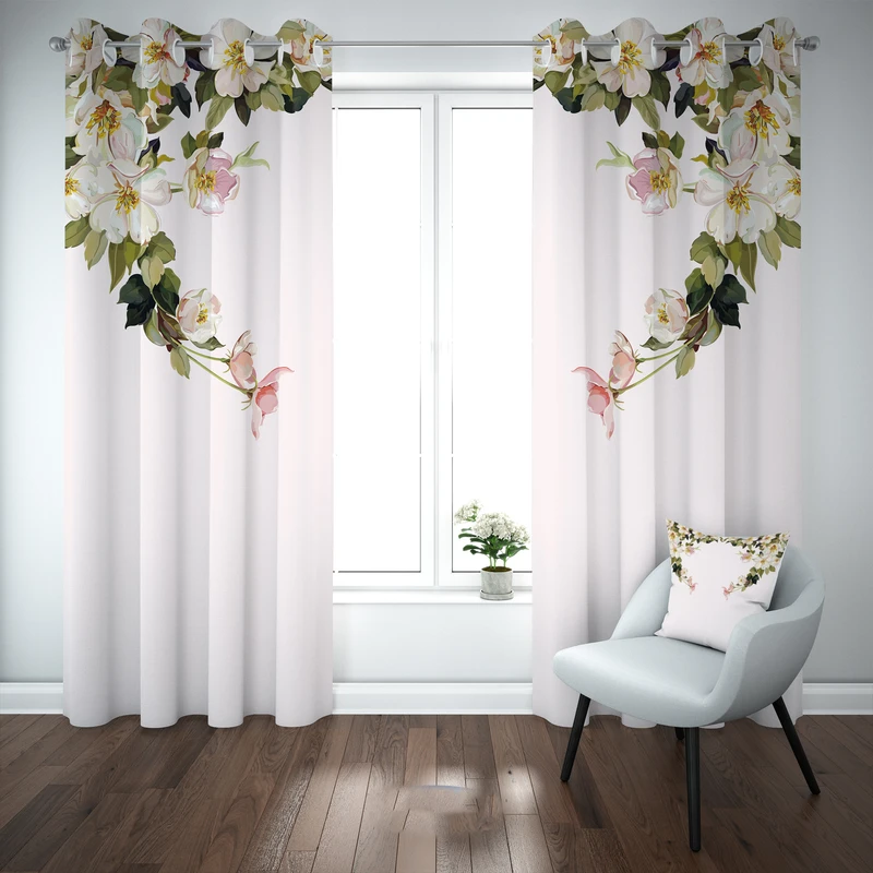 پرده مدل b1487 سایز 140×280 سانتی متر