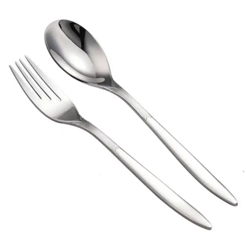 ست قاشق و چنگال جی فی نی مدل 02 مجموعه 2 عددی