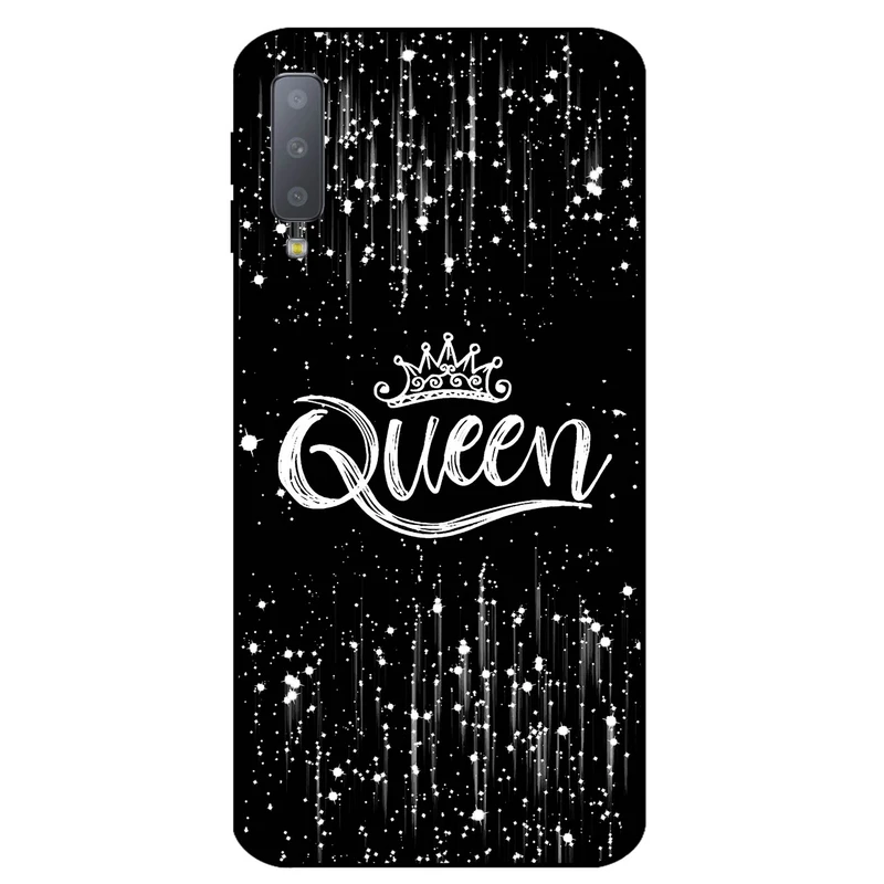 کاور مگافون طرح ملکه مدل 1893 مناسب برای گوشی موبایل سامسونگ Galaxy A750 / A7 2018          