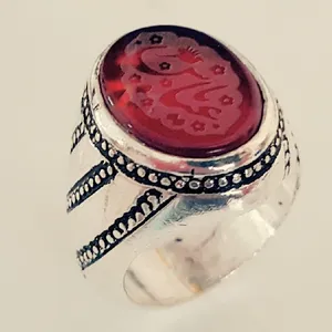انگشتر مردانه مدل یا عباس کد p2400