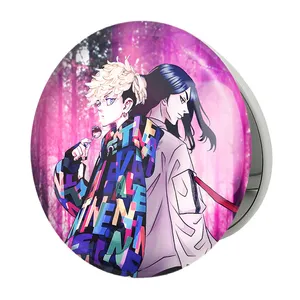 آینه جیبی خندالو طرح چیفویو و باجی انیمه توکیو ریونجرز مدل تاشو کد 11138 