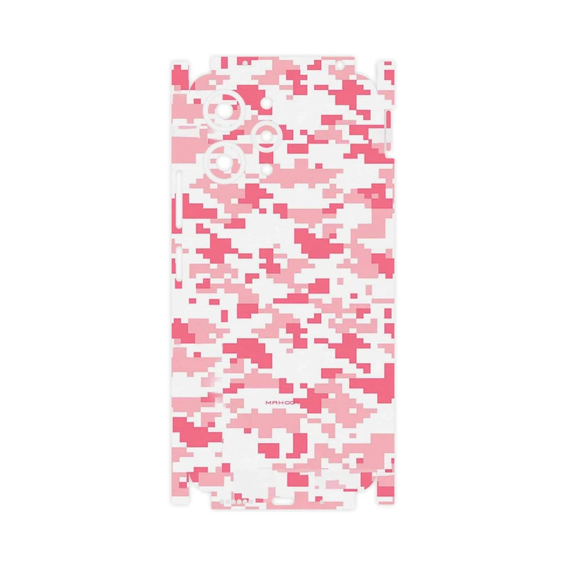 برچسب پوششی ماهوت مدل Army_Pink_Pixel-FullSkin مناسب برای گوشی موبایل شیائومی Redmi 12