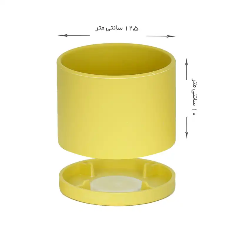 گلدان دکوری طرح استوانه مدل 12.5-103