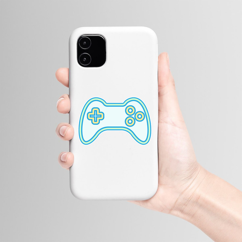 استیکر لپ تاپ و موبایل بووم طرح گیمینگ مدل Joystick کد MD56