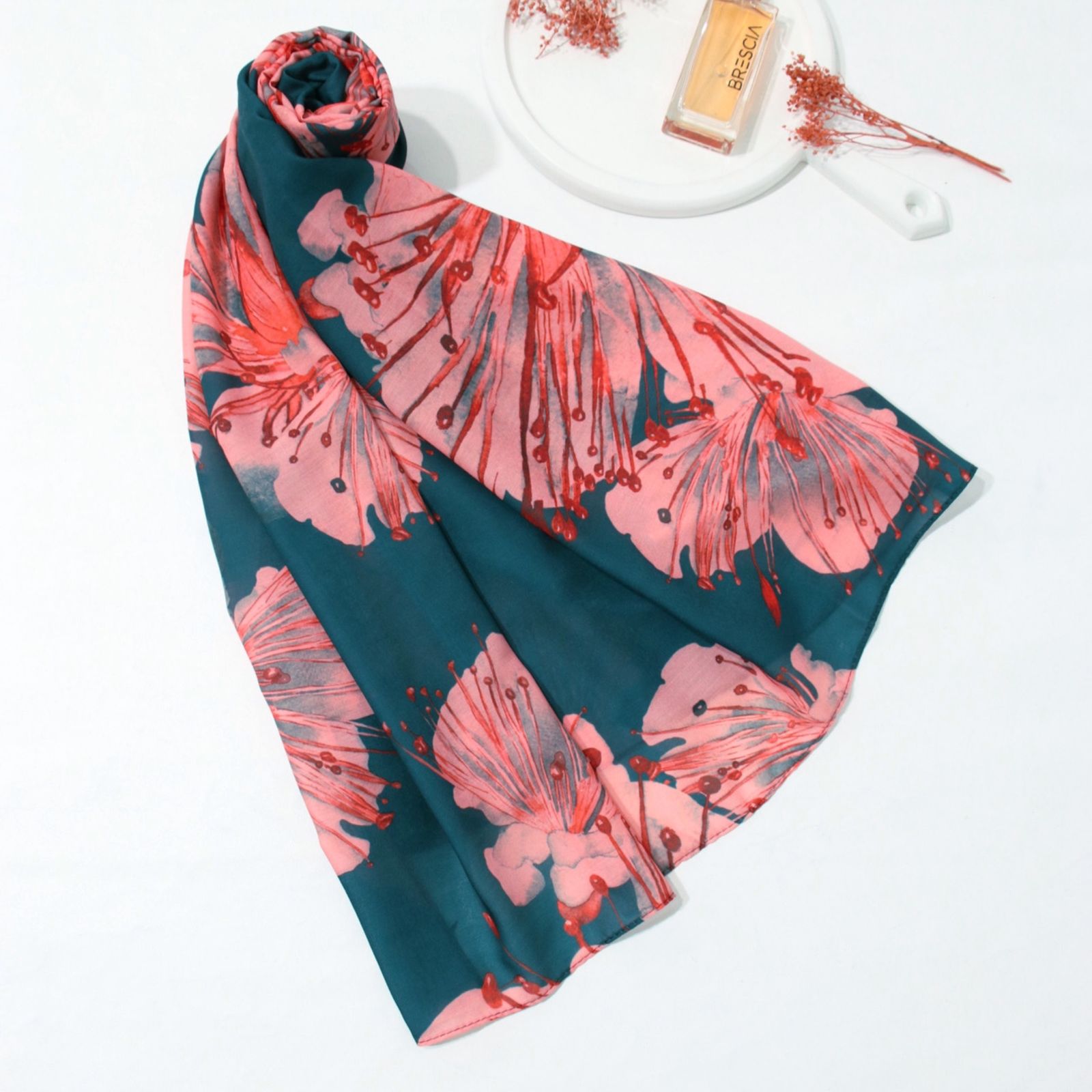 شال زنانه مدل نخی خنک گلدن کد ana-3052 -  - 18