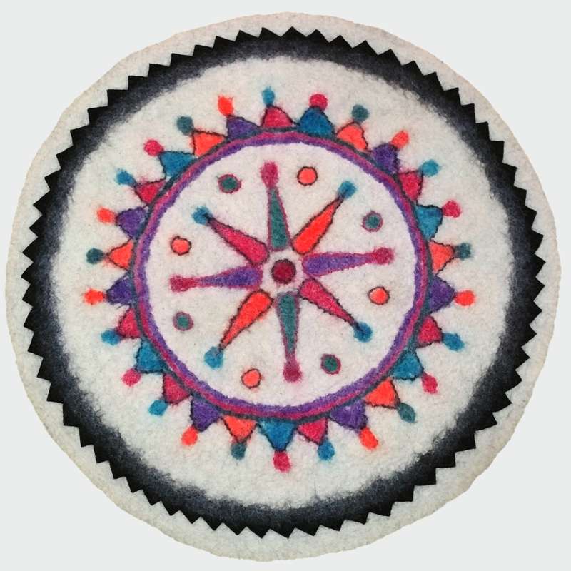 نمد فرش مدل BC3441 نمد فرش مدل BC3441