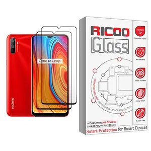 Ricoo Ricoo Glass MIX002 Screen Protector For Realme C3 Pack Of 2