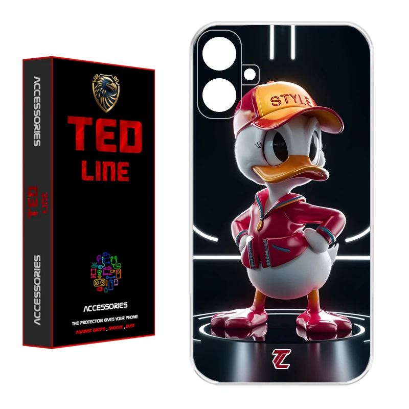 کاور تد لاین طرح دانلد داک کد 1137 مناسب برای گوشی موبایل سامسونگ Galaxy A05