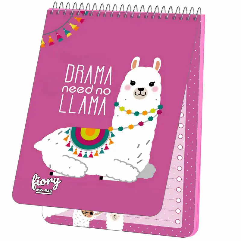 دفترچه یادداشت مستر راد طرح لاما مدل نایس کد fiory 1795
