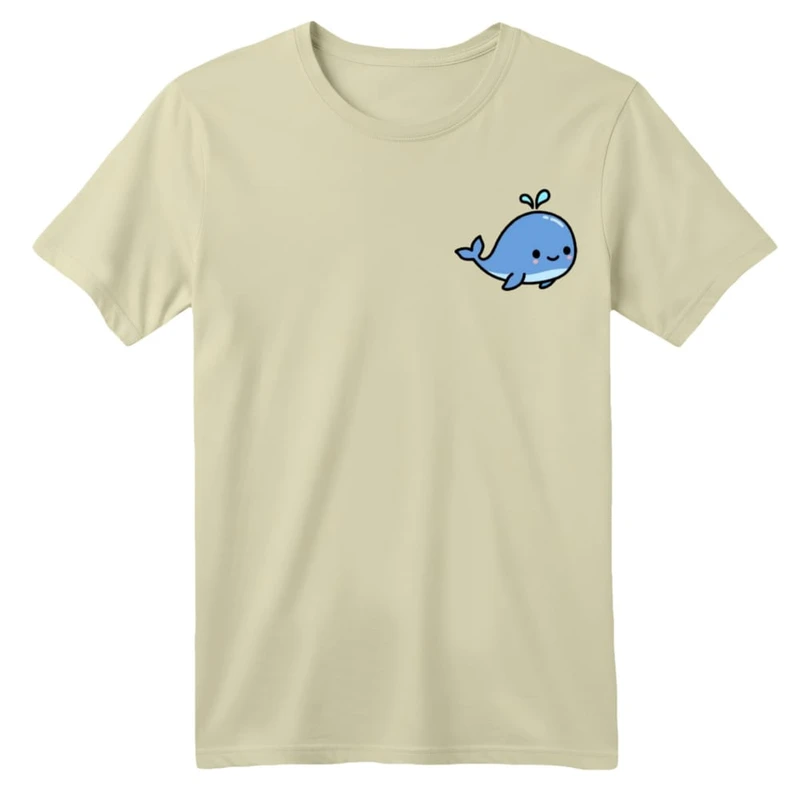 تی شرت آستین کوتاه بچگانه مدل نهنگ کد ۱