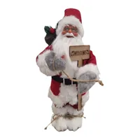 عروسک مدل بابانوئل کریسمس ارتفاع ۳۲ سانتی متر