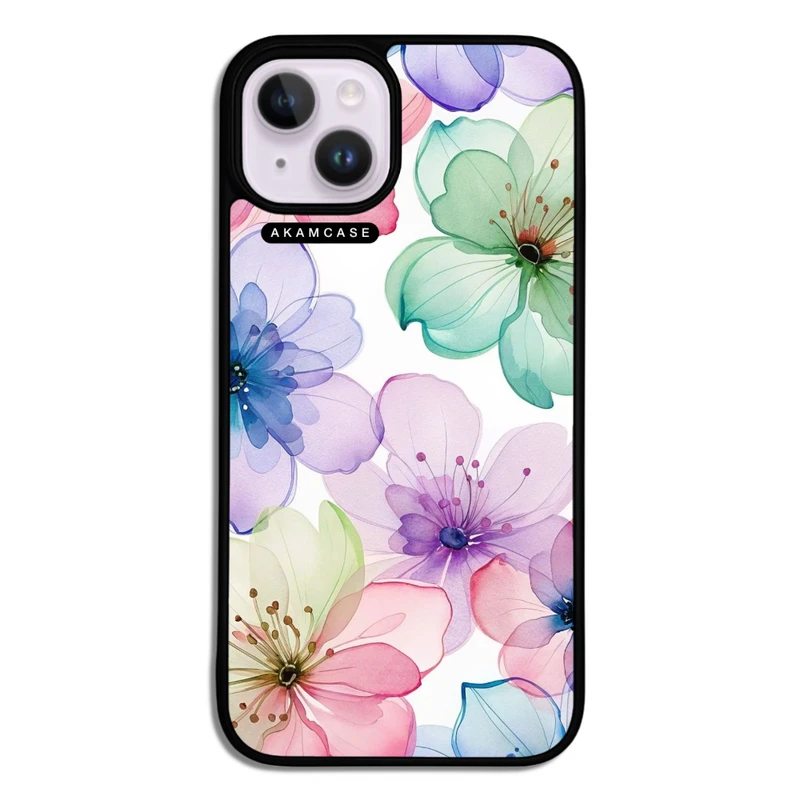 کاور آکام مدل AMC-WA14-FLOWERS-34 مناسب برای گوشی موبایل اپل iPhone 14