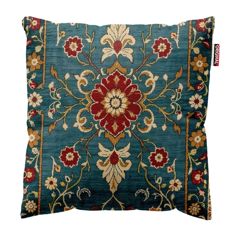 کوسن پاد آفرین طرح فرش ایرانی کد 3901 سایز 30*30 سانتی متر