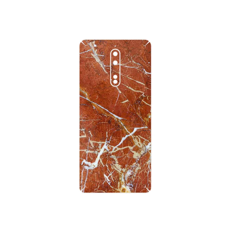 برچسب پوششی ماهوت مدل Red Marble مناسب برای گوشی موبایل نوکیا 8