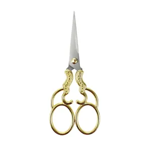 قیچی گلدن فونکس مدل جواهر دوزی کد 126C