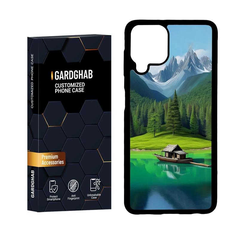 کاور گارد قاب مدل دورژله ای هنری مناسب برای گوشی موبایل سامسونگ Galaxy A22 4G