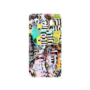 MAHOOT Collage of Teared Paper Cover Sticker for Samsung Galaxy Note 5