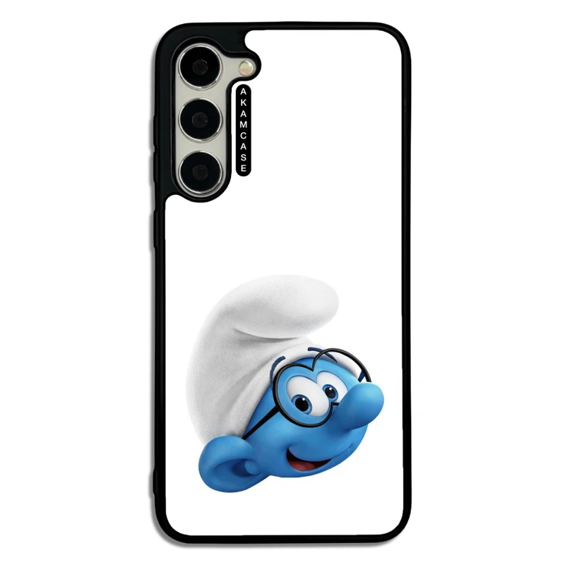 کاور آکام مدل AMC-WSGS23P-SMURFS-16 مناسب برای گوشی موبایل سامسونگ Galaxy S23 Plus