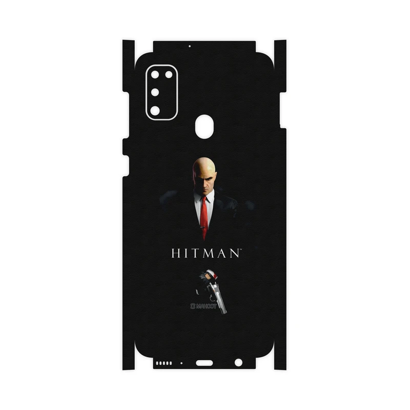 برچسب پوششی ماهوت مدل Full skin-HITMAN-Game مناسب برای گوشی موبایل سامسونگ Galaxy M30s