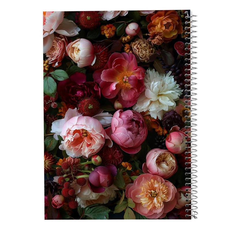 دفتر لیست خرید 50 برگ مدوپد مدل گل کد DF15913