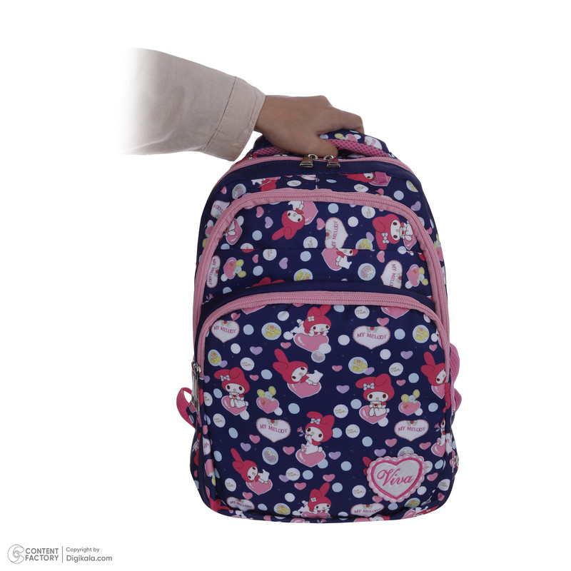 کوله پشتی مدل My Melody به همراه جامدادی