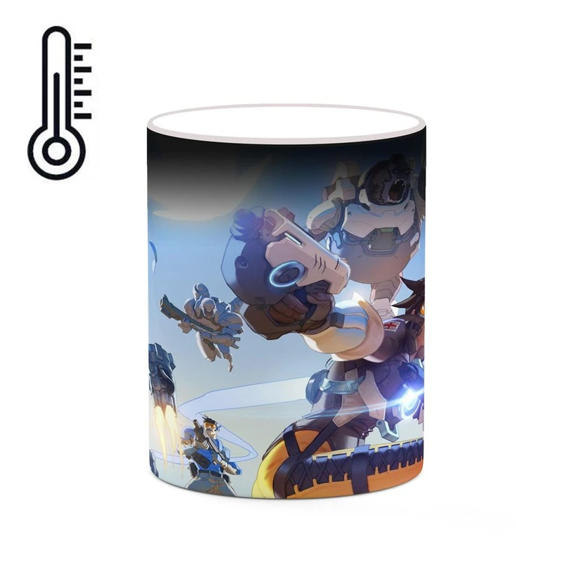 ماگ حرارتی کاکتی مدل بازی Overwatch کد mgh29749