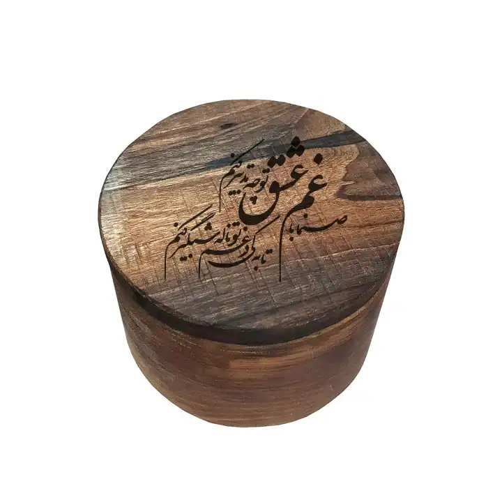 جعبه جواهر چوبی مدل شعر
