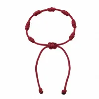 دستبند بافت مدل هفت گره