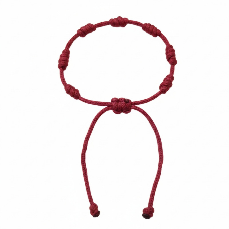 دستبند بافت مدل هفت گره