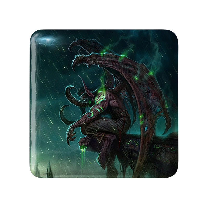 مگنت خندالو طرح بازی دنیای وارکرفت (World of Warcraft) مدل مربعی کد 31847