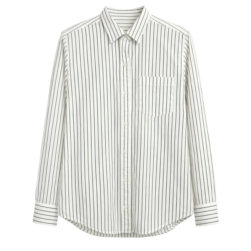 شومیز آستین بلند یقه برگردان زنانه مدل 1095