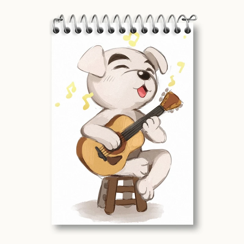 دفتر یادداشت 50 برگ خندالو مدل بازی انیمال کراسینگ (Animal Crossing) کد 32631