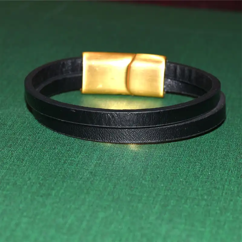 دستبند زنانه مدل دو ردیف