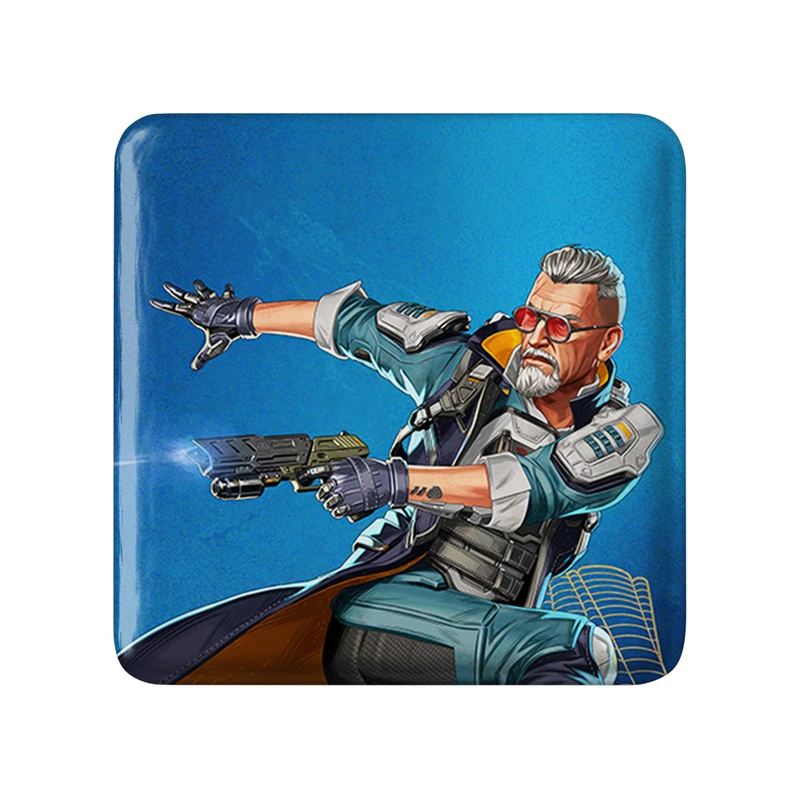 مگنت خندالو طرح ballistic ایکس لجند مدل مربعی کد 30954