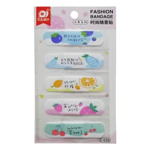 چسب زخم طرح میوه کد C-026 بسته 5 عددی
