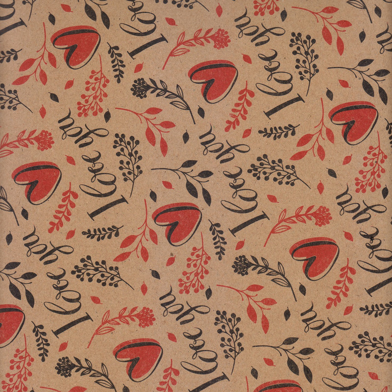 کاغذ کادو طرح عشق کد 20