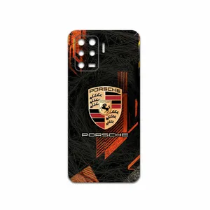 MAHOOT Porsche-Logo Cover Sticker for Oppo A94 4G