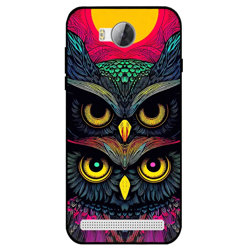 کاور مگافون طرح جغد مدل 1904 مناسب برای گوشی موبایل هوآوی Y3 2 