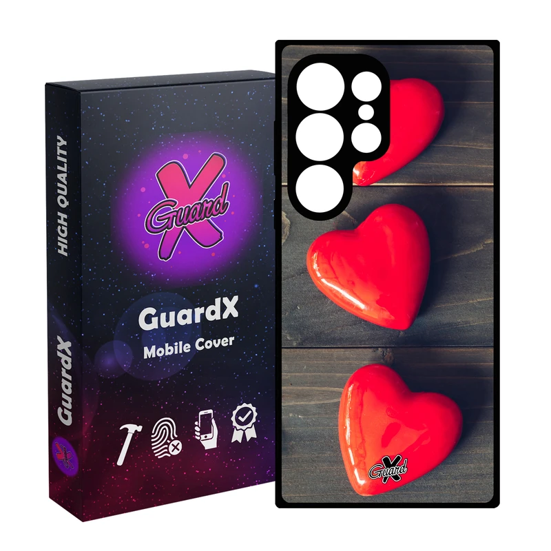 کاور گارد ایکس طرح Love مدل 10181 مناسب برای گوشی موبایل سامسونگ Galaxy S25 Ultra