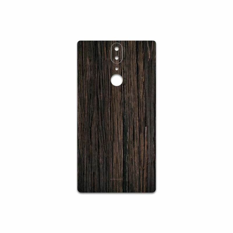 برچسب پوششی ماهوت مدل Burned Wood مناسب برای گوشی موبایل یومی Crystal