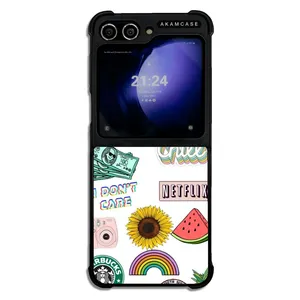 AKAM AMCWSGZFLIP5-GOOD VIBES14 Cover For Samsung Galaxy Z Flip 5