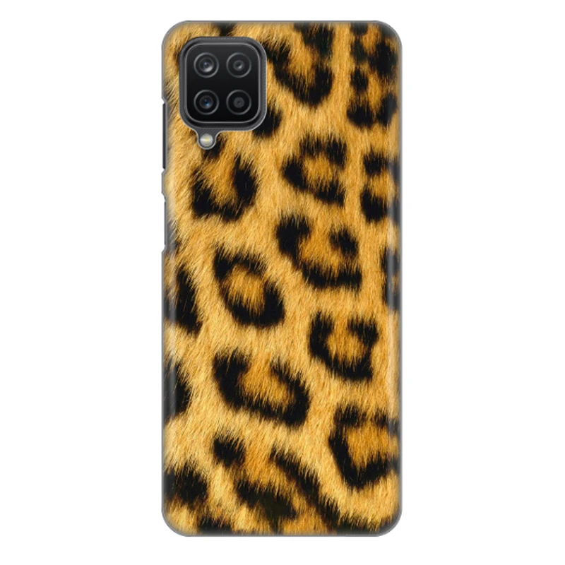 کاور طرح پلنگی کد DIMO-074 مناسب برای گوشی موبایل سامسونگ Galaxy A12