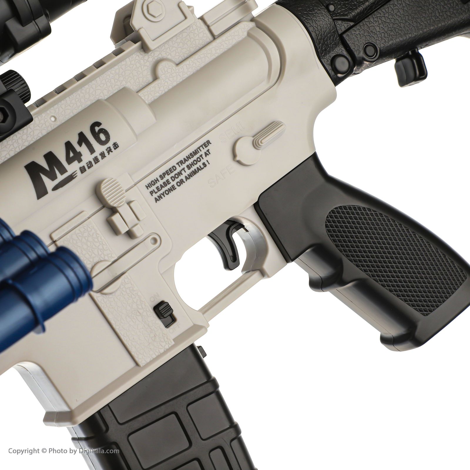 تفنگ بازی مدل M416 -  - 8