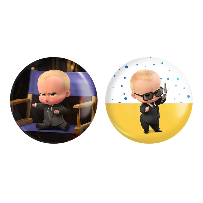 مگنت خندالو طرح بچه رئیس کد 1252712521 مجموعه 2 عددی