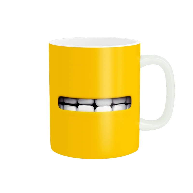  ماگ پاد آفرین طرح شکلک دندان کد 4127