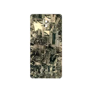 MAHOOT Collage of Skyscraper Cover Sticker for OnePlus 3