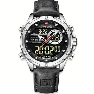 ساعت مچی عقربه‌ای مردانه نیوی فورس مدل 9208BKS