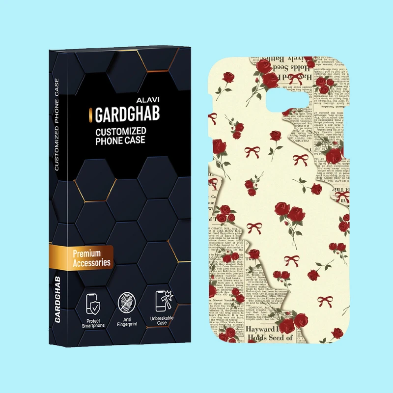 کاور گارد قاب علوی مدل عاشقانه مناسب برای گوشی موبایل سامسونگ Galaxy A720 / A7 2017