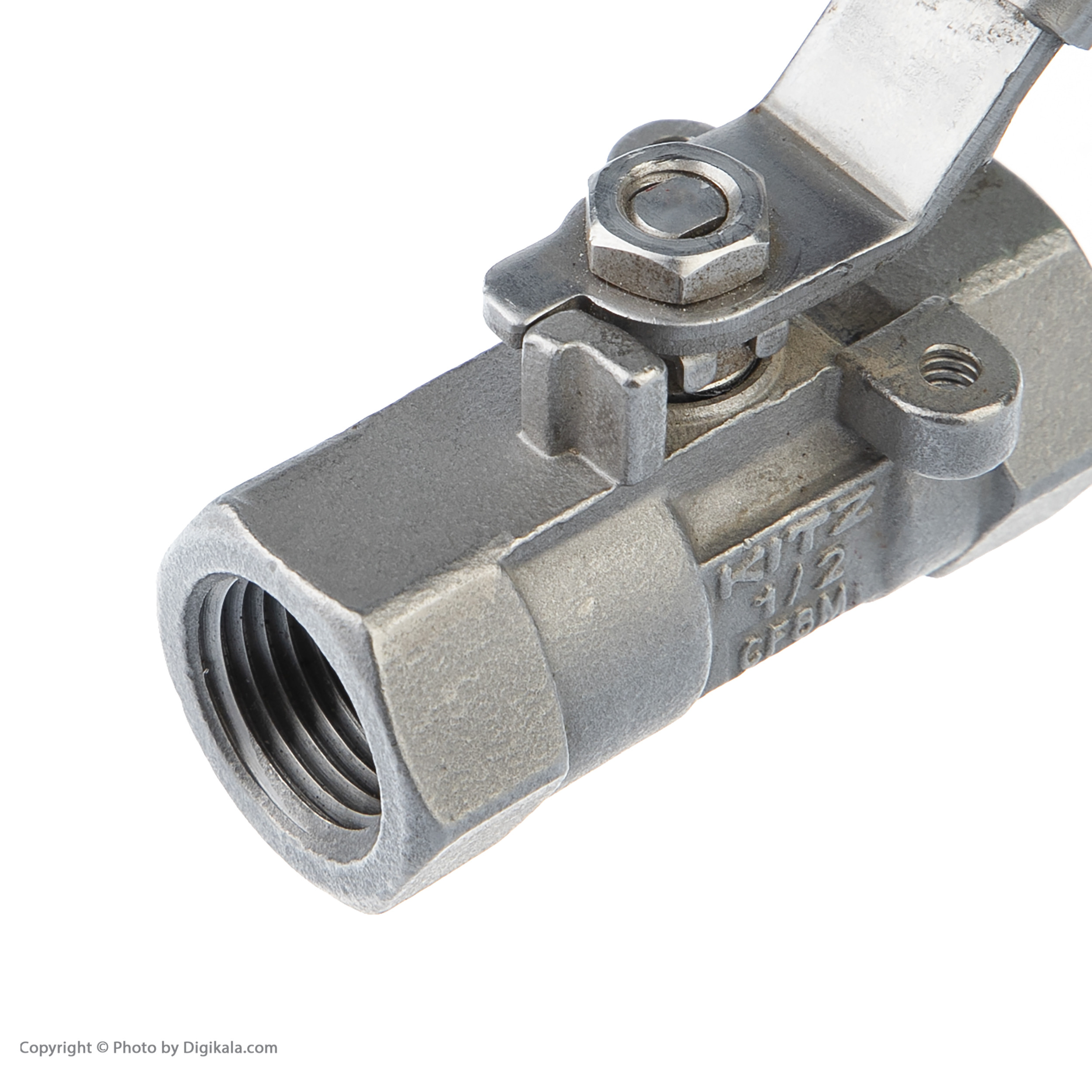 شیر گازی استیل کیتز مدل 129 سایز 1/2 اینچ